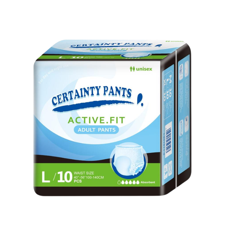 Certainty Pants Adult Diaper L/10